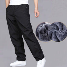 Load image into Gallery viewer, Men's Sweatpant Trousers Autumn Winter Plus Velvet Warm