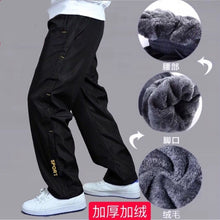 Load image into Gallery viewer, Men's Sweatpant Trousers Autumn Winter Plus Velvet Warm