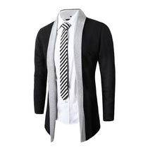 Load image into Gallery viewer, Men's Jackets male Fashion Cardigan Jacket Slim Fit Long Sleeve Casual Coat Fashion Plus Size men's Jacket veste homme