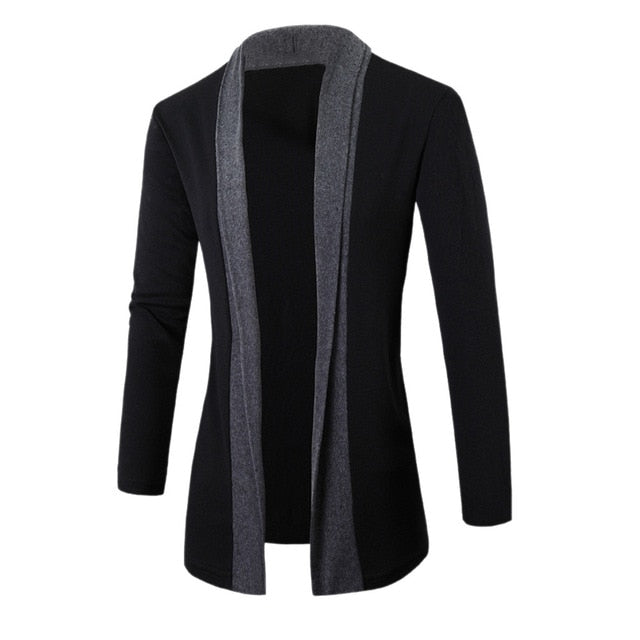 Men's Jackets male Fashion Cardigan Jacket Slim Fit Long Sleeve Casual Coat Fashion Plus Size men's Jacket veste homme